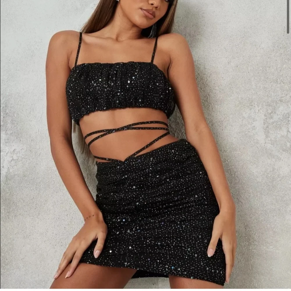 MISSGUIDED PARTY DRESS SET - Picture 2 of 7
